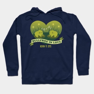 Bullfrog in Love Hoodie